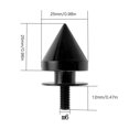 thumbnail image 4 of Bumper Fender Fastener Kit,Bumper Fastener Kit Tapered Bumper Fasteners Washers Bolts Kit Bumper Reinforced Surrounding Set Built to Last, 4 of 5