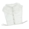 thumbnail image 1 of Col en Chiffon Détachable Peter Pan Col Demi-Chemises Reste Blanc, 1 of 8