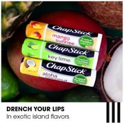 ChapStick Tropical Paradise Collection Mango, Lime and Coconut Lip Balm Tubes Variety Pack, 0.15 oz, 3 Pack