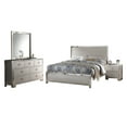 thumbnail image 6 of Acme Voeville II Queen Bed Platinum, 6 of 6
