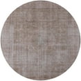 thumbnail image 1 of Ahgly Company Machine Washable Indoor Round Industrial Modern Rose Dust Purple Area Rugs, 5' Round, 1 of 7