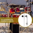 thumbnail image 4 of KAKOWELY cowbell rack for drum kit Adjustable Cowbell Clamp For Drum Kit Drum Cowbell Mount Bracket For Bass Drum Hoop Percussion Accessory Cowbell Support Drum Hardware, 4 of 5