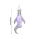 thumbnail image 3 of Decoración de Halloween Decoraciones de Halloween Fantasma de Halloween Calcetines de viento Decoraciones colgantes Bandera Calcetines de viento para decoración al aire libre(Buy 2 Get 1 Free), 3 of 4