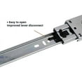 thumbnail image 5 of Double Spring Soft Close Drawer Slides 18 inch (10 Set/Pair) Full Extension Ball Bearing 100 lbs Capacity Heavy Duty Drawer Slides and Glides for Kitchen Cabinets & Furnitures Easy Install, 5 of 8