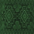 thumbnail image 1 of Ahgly Company Indoor Square Persian Emerald Green Traditional Area Rugs, 6' Square, 1 of 4