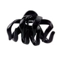 thumbnail image 1 of Jumpingount 4 piezas de moda estilo simple portátil sólido plástico garra Clips negro feliz cumpleaños pasadores para mujeres Accesorio para el cabello, 1 of 6