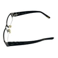 thumbnail image 6 of Apple Bottoms Womens Ophthalmic Grey Black Rectangle Rimless Metal 706 51mm, 6 of 6