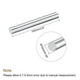 thumbnail image 2 of Linear Motion Rods,25mm x 450mm Case Hardened Chrome Plated Linear Motion Rod Shaft or 3D Printer, DIY, CNC - Metric h8 Tolerance, 2 of 7
