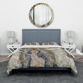 thumbnail image 2 of Designart 'Onyx detail Composition' Mid-Century Modern Bedding Set - Duvet Cover & Shams, 2 of 4