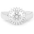 thumbnail image 3 of 0.75 Carat Genuine White Diamond .925 Sterling Silver Ring QJ Model, 3 of 3
