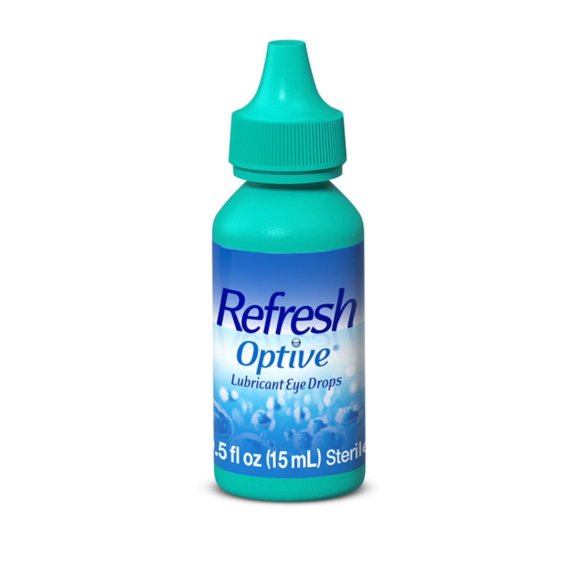 Refresh Optive Lubricant Eye Drops Preserved Tears, 15 ml - image 2 of 9