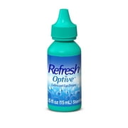 Refresh Optive Lubricant Eye Drops Artificial Tears, 15 ml
