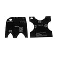thumbnail image 2 of MERIGLARE 2 PCS Guitar Making Neck Mold Template Neck Shaping Reference Leveling Accessory 1958 D-28, 2 of 5