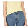 thumbnail image 3 of Riley & Rae Women's Mae Eyelet Sleeve Top Yellow Size Medium, 3 of 3