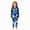 L018_Dark Blue, variant on NOLDARES Girls Halloween Pajamas Sleepwear Two Piece Halloween Jammies