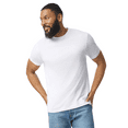 thumbnail image 5 of Gildan Men Softstyle CVC T-Shirt, Short Sleeve Crew Neck Modern Classic Fit Tee, White, XL, 6 Pack, 5 of 6
