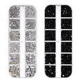 thumbnail image 1 of Diamantes de imitación para decoración de uñas, diamantes de imitación de color con reverso plano para maquillaje Namotu CPB-US-CJZ274-9, 1 of 5