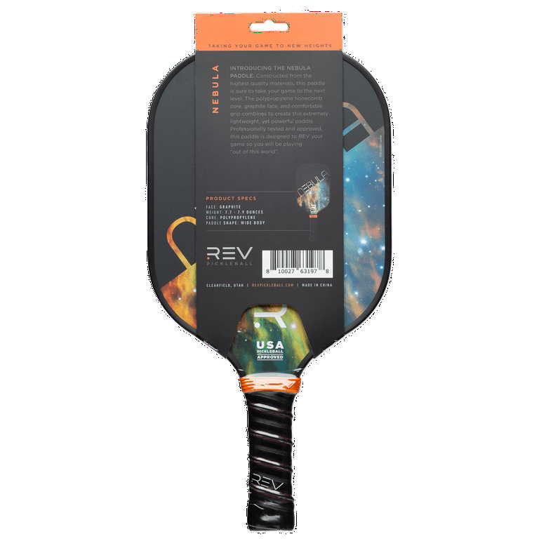 Free Shipping! REV Pickleball Paddles - Honeycomb Core Durable