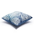 thumbnail image 2 of Liora Manne Visions IV Curl Indoor Outdoor Decorative Pillow Blue, 2 of 3