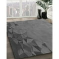 thumbnail image 2 of Ahgly Company Indoor Square Patterned Battleship Gray Area Rugs, 6' Square, 2 of 6
