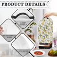 thumbnail image 4 of Yuyamidu Lemon Blender Cover for Kitchen Counter Flower Kitchen Appliance Dust Cover Lightweight Blender Protector Easy to Clean Coffee Maker Juicer Cover with Handle, 4 of 6