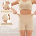 thumbnail image 2 of Slip Shorts for Under Dresses,Women Anti Chafing Cooling Smooth Boyshorts Yoga Safety Shorts, 2 of 8