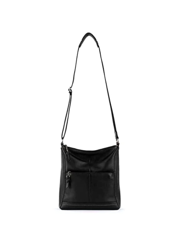 Lucia Crossbody Bag in Leather, Convertible Purse with Adjustable Strap