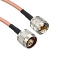 thumbnail image 3 of Unique Bargains UHF () Male to N-Type Male Antenna Cable RG400 Coax Cable 1.83Meter/6Ft Long, 3 of 5