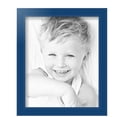 thumbnail image 2 of ArtToFrames 8" x 11" Blue Picture Frame, 8.5x11 inch Blue Wood Poster Frame (WOM-4158), 4 Pack, 2 of 7