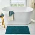 thumbnail image 2 of Better Homes & Gardens Ultra Soft Polyester Bath Rug, 20X34, Nimbus Blue, 2 of 5