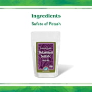 Down To Earth All Natural Fertilizers Organic Solution Grade Potassium Sulfate - Professional Grade SOP Powder 200 mesh for Liquid or Spray Applications 0-0-50, 1 lb