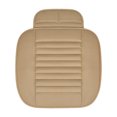 thumbnail image 1 of Cojín Universal JShteea Protector Antideslizante para Asiento Automóviles Beige, 1 of 9