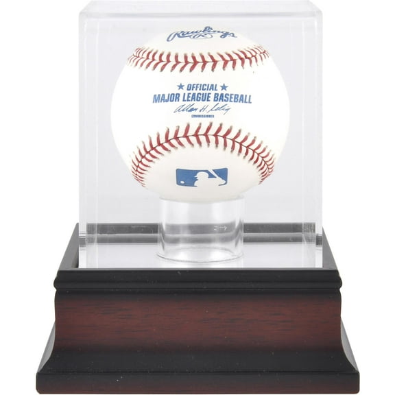 Antique Mahogany Baseball Display Case