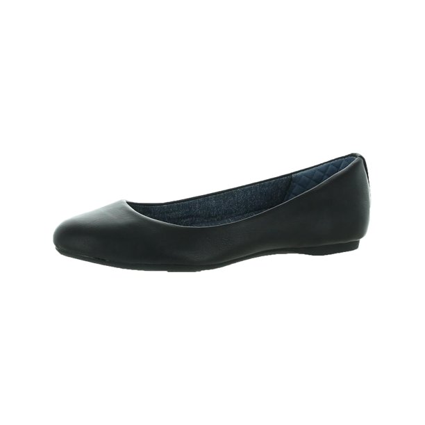 Dr. Scholl's Womens Giorgie Faux Leather Slip On Ballet Flats - Walmart.com