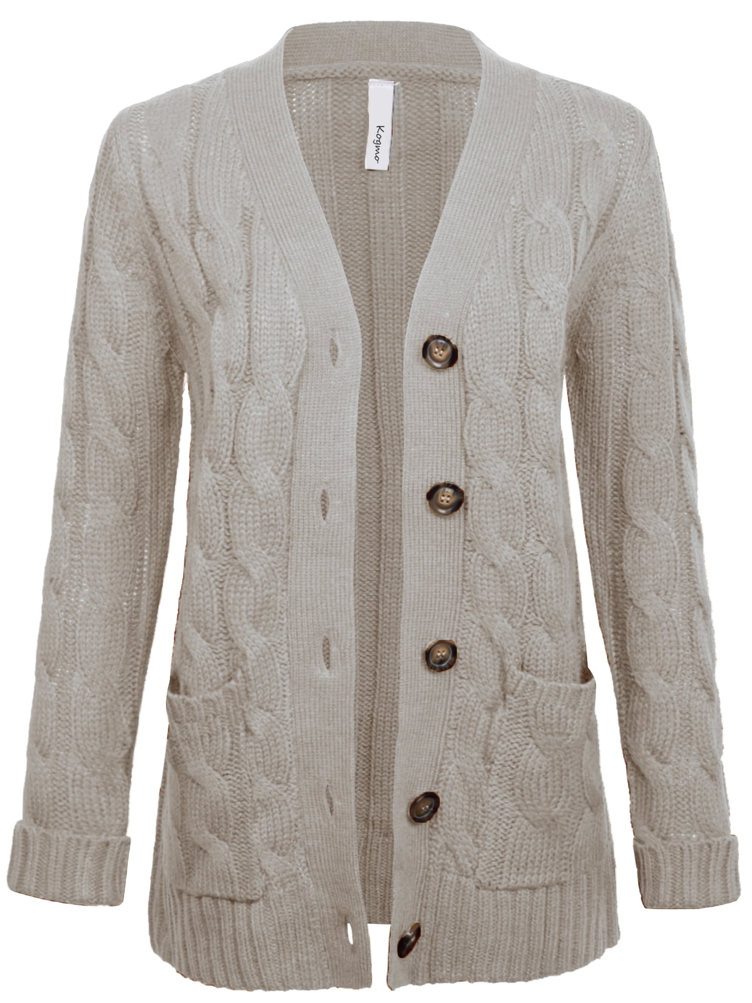womens cable knit cardigans
