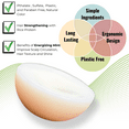 thumbnail image 6 of Revival Pharms Hair Dot Strengthening Conditioner Bar with Rice Protein, Energizing Mint, 6 of 7
