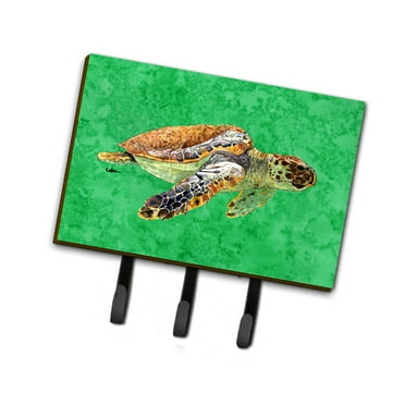 Carolines Treasures 8675TH68 Turtle Leash or Key Holder Triple Hook multicolor