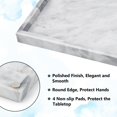 thumbnail image 3 of Bandeja de mármol Zilukar Real Natural Marble para baño, tocador, 3 of 7