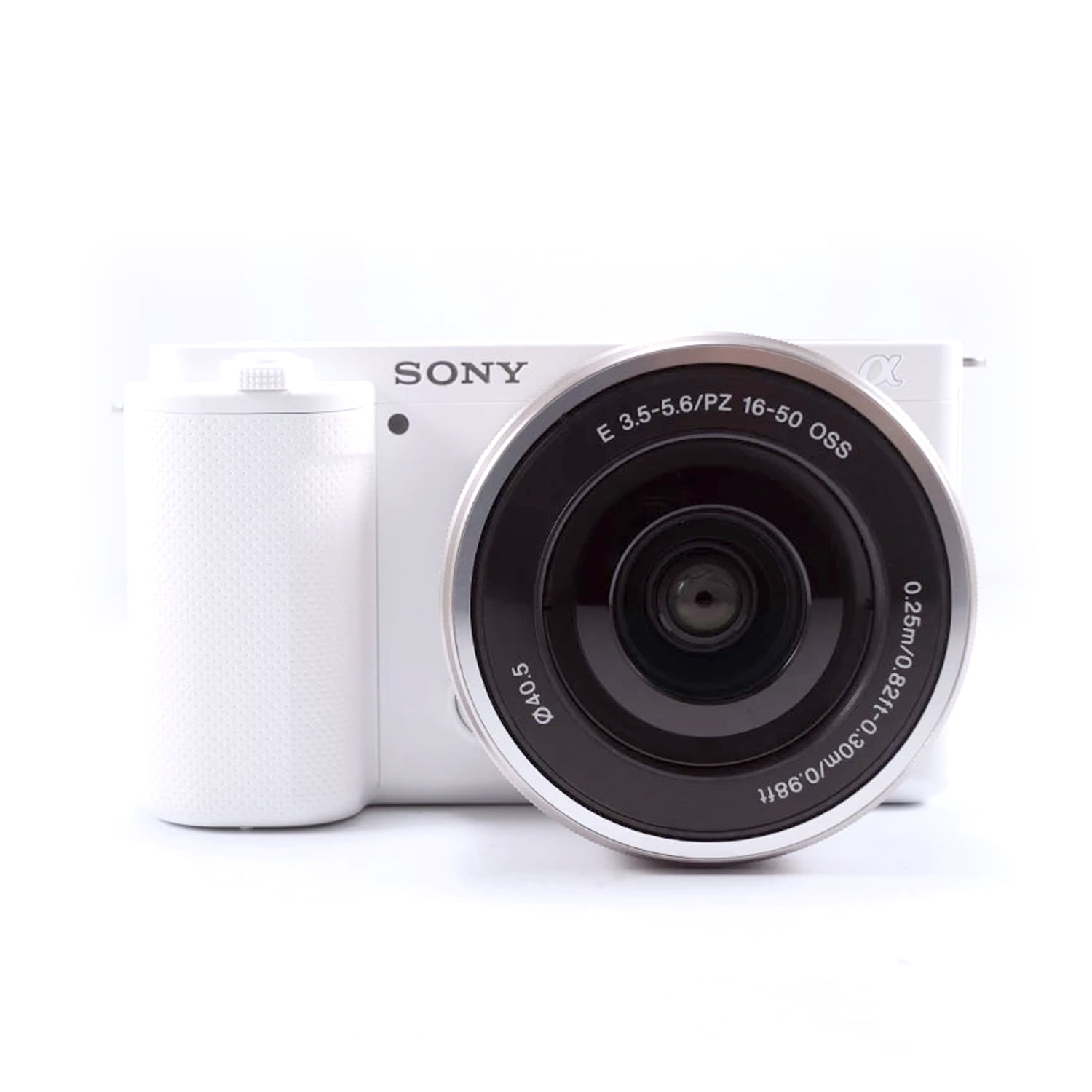 sony mirrorless camera white