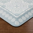 thumbnail image 5 of MARTHA STEWART Comfort Anti Fatigue Strie Medallion Tile Kitchen Mat, Comfort Standing Mat, Non-Slip Backing, Safe Beveled Edge, Grey, 19.6"x39", 5 of 8