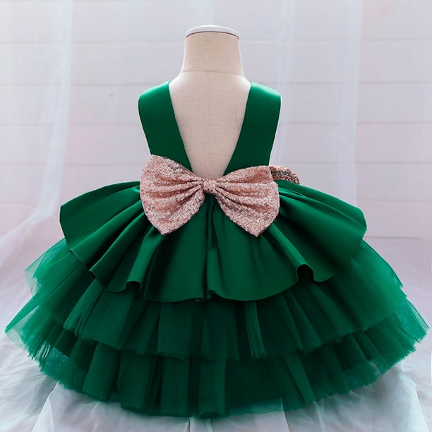 Robe de baptême d'hiver pour nouveau-né fille, tenue de princesse de fête  d'anniversaire, de mariage, pour bébé de 2 à 1 an – acheter aux petits prix