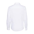 thumbnail image 3 of Van Heusen - Women's Cotton/Poly Solid Point Collar Shirt - 13V5053 - White - Size: S, 3 of 3