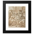thumbnail image 2 of Ubaldo Gandolfi 12x14 Black Modern Framed Museum Art Print Titled - Adoration of the Shepherds (Mid-To Late 18th Century), 2 of 5