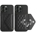 thumbnail image 6 of TECH CIRCLE Wallet Case For iPhone 13 Pro with Card Holder,Flip Premium PU Leather Magnetic Clasp Kickstand Heavy Duty Protective Cover with Lanyard Strap for Apple iPhone 13 Pro 6.1" 2021,Black, 6 of 7