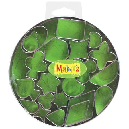 Makin's Clay Cutters 22/Pkg-Geometric