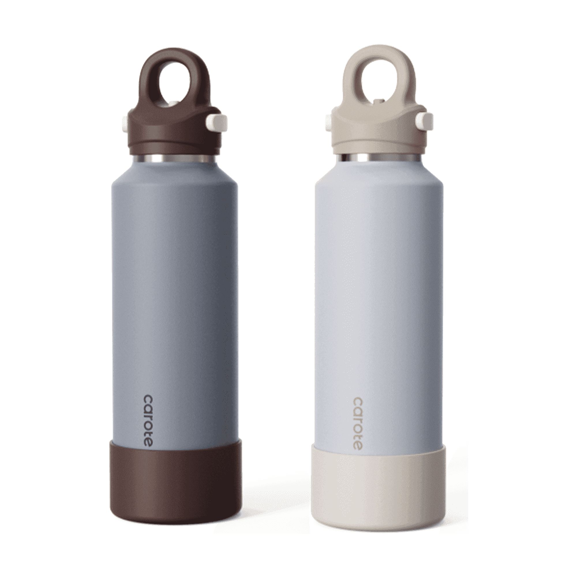 Carote 2-Pack 20 oz Insulated Stainless Steel Water Bottles photo 1