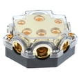 thumbnail image 1 of 2x de Calibre 0/2/4 a Bloque de Distribución de Alimentación de sonido de Coche con Salida de Calibre 2 4 8 shamjiam Bloque de distribución de audio para el automóvil, 1 of 8