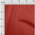 thumbnail image 2 of oneOone Polyester Spandex Red Fabric Retro Minimal Candle Sewing Fabric By The Yard Printed Diy Clothing Sewing Supplies 56 Inch Wide, 2 of 5