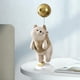 thumbnail image 5 of Figura de oso de resina con forma de globo para estante, dormitorio, soporte de TV Marrón, 5 of 8