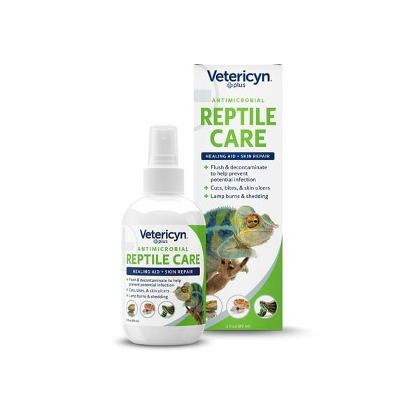 Vetericyn Plus Reptile Wound Care Spray. Healing Aid and Skin Repair. 3 fl. oz.
